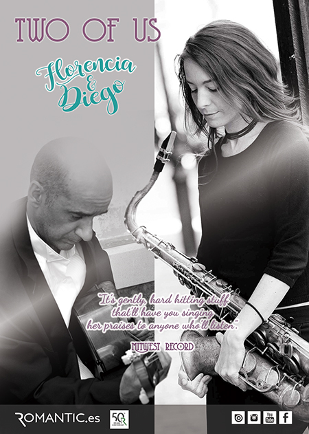 TWO OF US By FLORENCIA & DIEGO Sax& Guitar